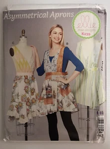 Ellie Mae Designs K239 (Kwik Sew) Sewing Pattern Asymmetrical Aprons SZ: XS-XL - Picture 1 of 6