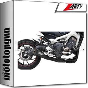 ZARD RACING TUBO DE ESCAPE COMPLETO ACERO NEGRO C YAMAHA MT 09 2015 15 2016 16 - Imagen 1 de 2