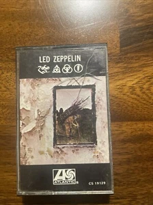 Led Zepplin IV ZOSO (Cassette, 1977, Atlantic) CS19129 Classic Rock Tape VTG - Picture 1 of 6