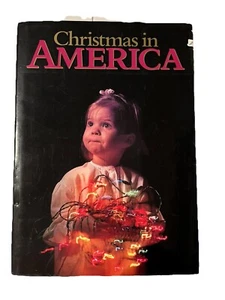 Christmas in America Hardcover Coffee Table Book With Dust Jacket Photography - Foto 1 di 8
