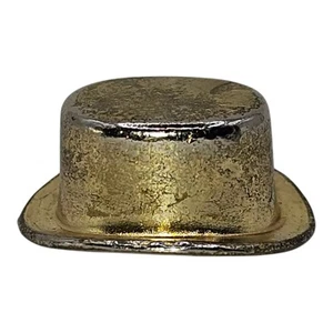 Monopoly Deluxe Ed. Gold Top Hat Token 1998 Juego de Mesa Repuesto Pieza - Imagen 1 de 4