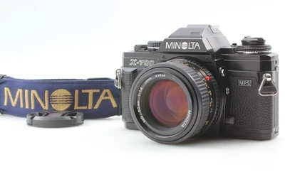 [Opt MINT] MINOLTA X-700 35mm Film Camera Black Body MD 50mm F1.4 Lens  JAPAN - Image 1 of 4