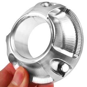 Silver Exhaust Power Tip Screen Arrestor For Honda CRF110F CRF 50F 70F 80F 100F - Picture 1 of 10