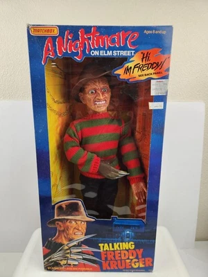 Figura Matchbox Talking Freddy Krueger Pesadilla en Elm Street 1989 Funciona De Colección  Foto 1 de 4