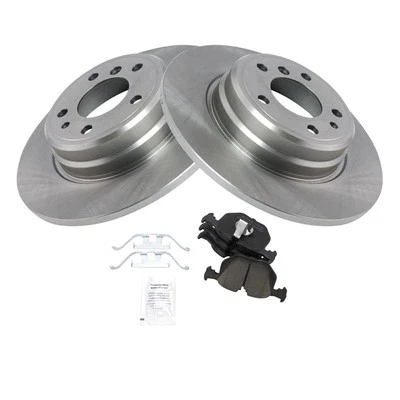 TRQ BKA48630 Disc Brake Kit For BMW 740iL 1995-2001 Rear 34211159900 - Image 1 of 4