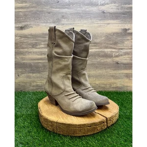 BCB Generation Women - Size 8.5B - Gray Suede Boots Style Holland - Picture 1 of 10