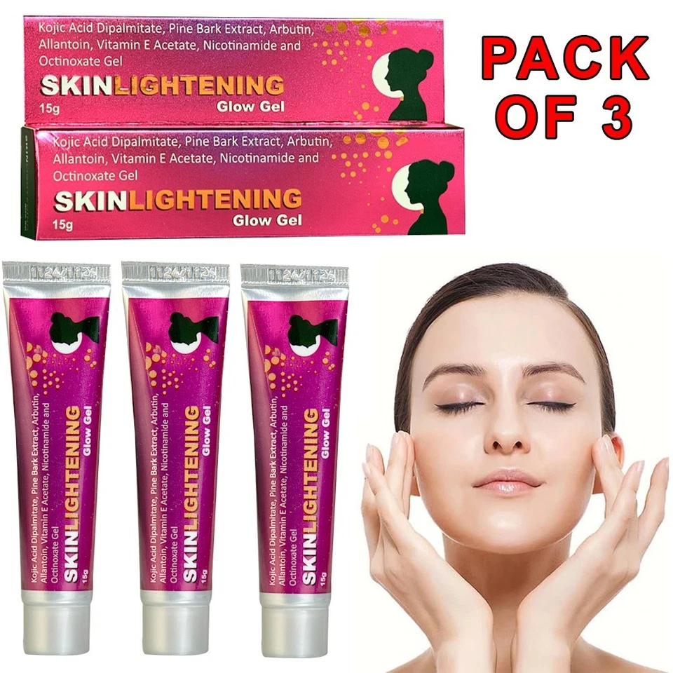 Gel Iluminador Piel 15g - Iluminador Rostro y Cuerpo - Nuevo y Sellado - Paquete de 3 Foto 1 de 4