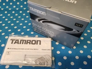 Tamron SP 60mm F2.0 AF Di II Macro 1:1 Lens. Nikon F-mount - A1 condition, boxed - Picture 1 of 7
