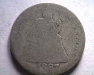 1887 SENTADO LIBERTY DIME POBRE PO LOWBALL DE BOBS MONEDAS ENVÍO RÁPIDO LOWBALL - Imagen 1 de 2
