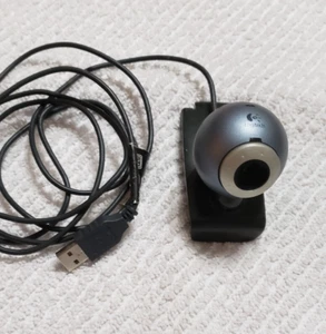 Logitech USB Webcam - Classic Grey & Black Design - Bild 1 von 1