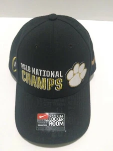 New Clemson Tigers Nike College Football Playoff 2018 National Champions Cap - Picture 1 of 5