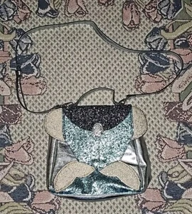 Disney X Danielle Nicole bag Crossbody Glitter Cinderella Design - Picture 1 of 8