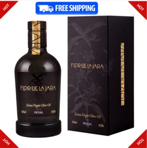 FLOR DE LA JARA Olive Oil – Premium Spanish Extra Virgin, Cold-Pressed, 16.9oz - Picture 1 of 7