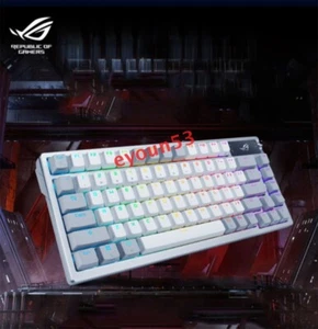 ASUS ROG AZOTH Keyboard Wired Bluetooth RGB Wireless Gamming Mechanical Keyboard - Picture 1 of 9