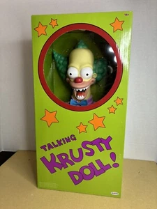 Jakks Pacific The Simpsons Krusty der Clown sprechende Plüschpuppe Neu 2024 IN HAND! - Bild 1 von 6