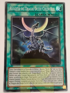 Dragon Roar Blue Eyes ® Super Rare ® SDWD-IT019 ® Italian - Picture 1 of 2