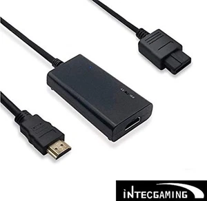 RGB to HDMI Cable for Nintendo Console - GameCube GCN/Super Nintendo SNES/SFC - Picture 1 of 7