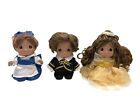 Disney Beauty And The Beast Precious Moments Tale As Old As Time 5” Vinyl Dolls