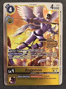 Digimon Card Game - Angemon - ST21-06 ENG - Promo Foil - Picture 1 of 2