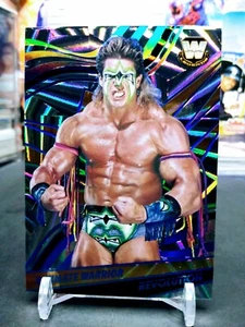 Ultimate Warrior 2022 Revolution WWE Legends Angular Parallel #166/199 Rare - Foto 1 di 5