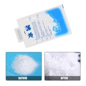1PC Reusable Ice Bag Water Injection Icing Cooler Bag Compress Gel Dry Ice Pack - Picture 1 of 12