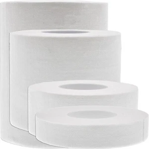Qualicare White Zinc Oxide Tape Roll Sports Strapping Support Medical Waterproof - Picture 1 of 5