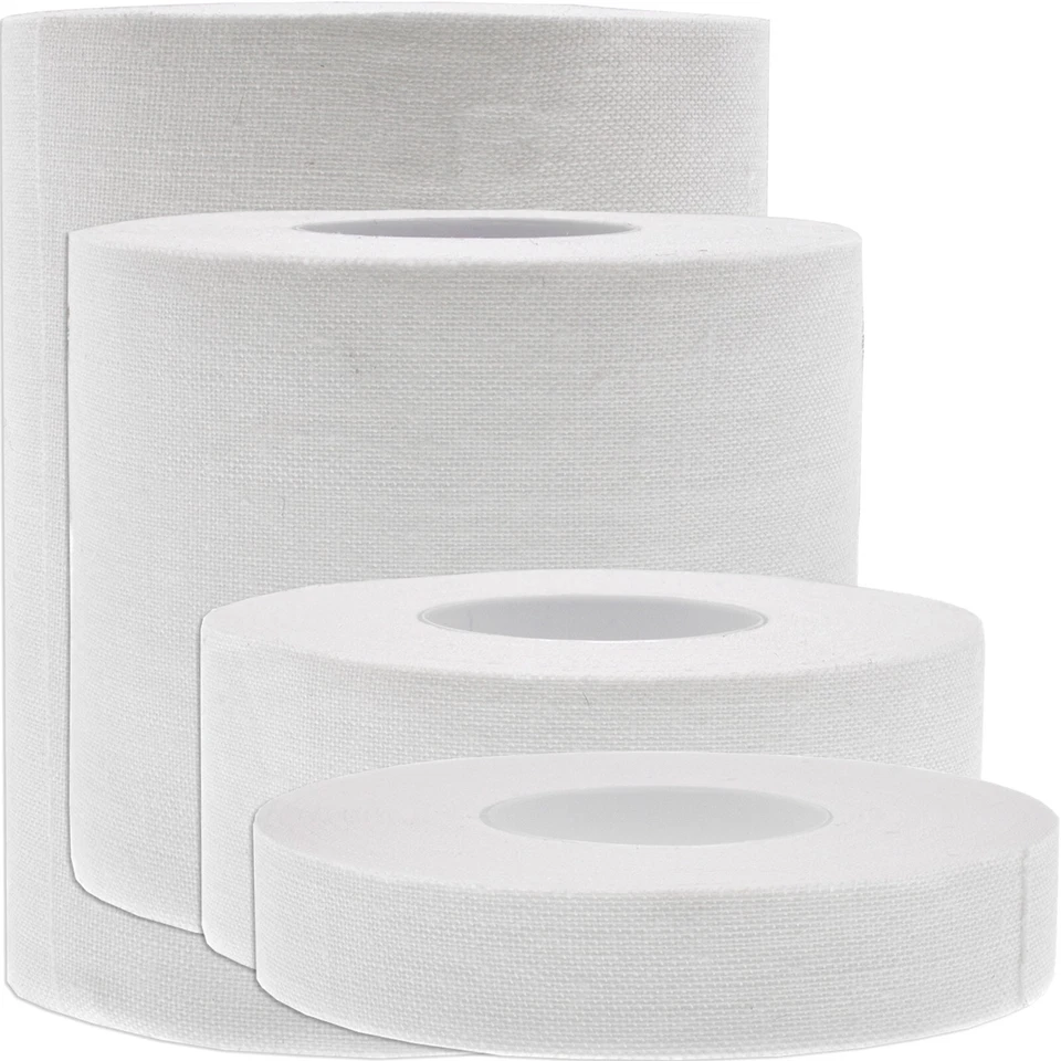 Qualicare White Zinc Oxide Tape Roll Sports Strapping Support Medical Waterproof