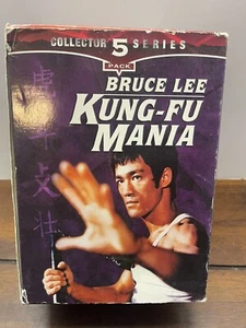 Bruce Lee: Kung-Fu Mania Collector 5 Series VHS Box Set - Picture 1 of 5