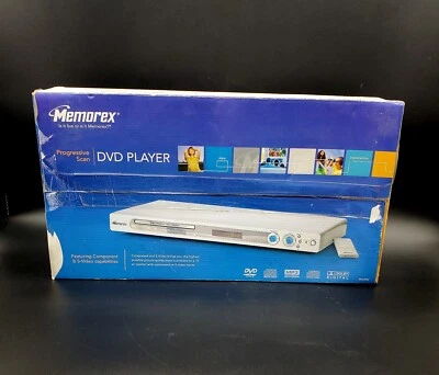 Reproductor de DVD/CD de escaneo progresivo Memorex con control remoto MVD2042 FUNCIONA Foto 1 de 4