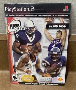 NFL GameDay NCAA GameBreaker Final Four NBA Shootout 2004 PS2 Demo Disc NFR NEW - Picture 1 of 4