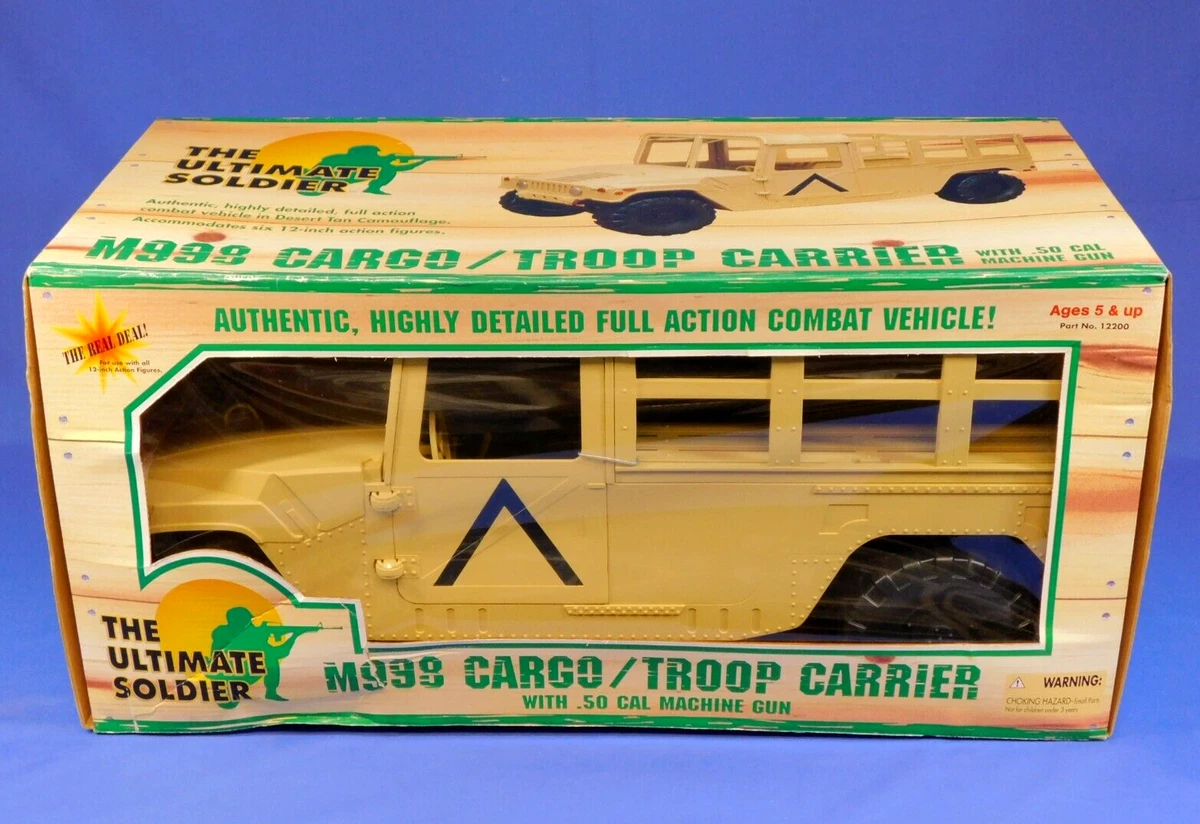 21ST CENTURY TOYS ULTIMATE SOLDIER DESERT TAN M998 CARGO TROOP