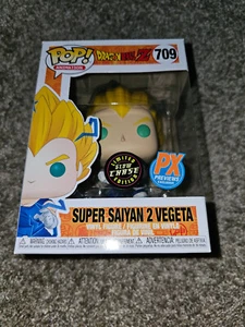 DragonBall Z Super Saiyan 2 Vegeta PX Exclusivo Chase Funko Pop #709 - Nuevo Gitd - Imagen 1 de 3