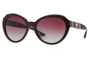 VERSACE VE 4306Q 506664Q EGGPLANT/VIOLET SUNGLASSES 56-19-140 - Picture 1 of 12