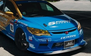 Fit For Honda Civic FD2R ALC Dry Carbon Front Diffuser (For Spoon Sport Bumper) - Imagen 1 de 17