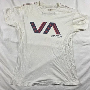 RVCA Artist Network Program Mens Size Small White Graphic Logo T Shirt Casual - Bild 1 von 11