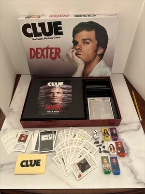 Clue Dexter Edition Game Showtime 2022 Classic Mystery Murder Detective Complete - Image 1 of 4