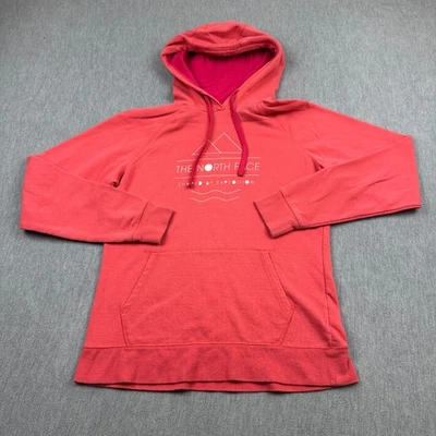 Sudadera con capucha The North Face para mujer grande roja en forma de Expedition polar sudadera Foto 1 de 4