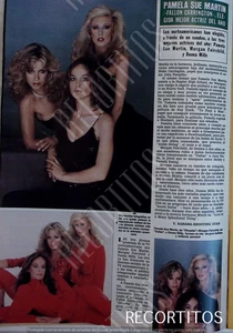 2001 PAMELA SUE MARTIN DYNASTY FALLON MORGAN FAIRCHIELD WOMENS MILLS cutouts - Picture 1 of 1