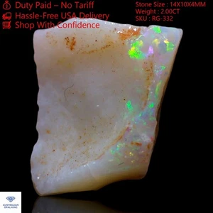 Pulsera envuelta en alambre de ópalo de fuego de 2,00 quilates que hace... - Imagen 1 de 11