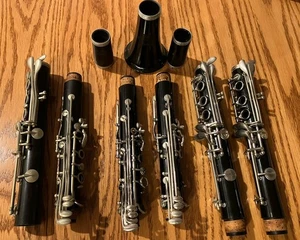 Buescher Evette & Schaeffer Bundy Clarinet Parts Repair Not Working 9 Pieces - Picture 1 of 19