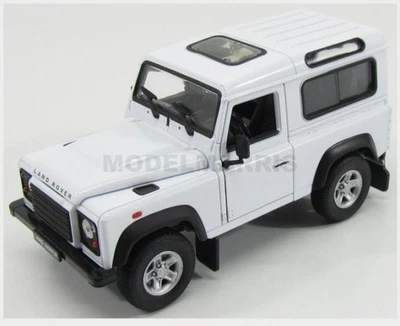 WELLY WE22498W LAND ROVER - LAND DEFENDER 90 1984 - BLANC - 1/24 - Photo 1/2