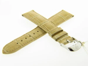BRAND NEW Genuine Michele 18mm Hockey Alligator Watch Band Strap - Picture 1 of 1