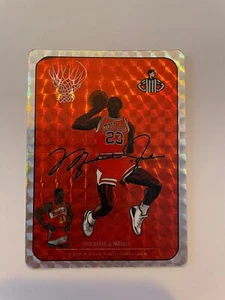 PRISM, JEWEL PRIZM?? MICHAEL JORDAN, FOOTLOCKER 1987/88 SLAM DUNK CONTEST CHAMP - Picture 1 of 12