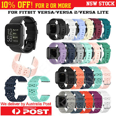Fitbit Versa Band/2/Versa Lite Silicone Strap Wristband Replacement Sports Bands • 5.95$