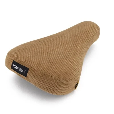 Kink Williams Stealth Pivotal Thick Corduroy (Brown) Fat BMX Bicycle Seat - Image 1 of 2