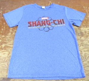 Marvel Shang-Chi and the Legend of the Ten Rings large Youth blue T-Shirt - Picture 1 of 4