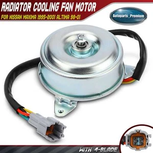 Radiator Fan Cooling Motor for Nissan Maxima 1995-2001 Altima 98-01 INFINITI I30 - Picture 1 of 9