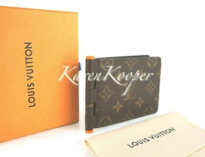 AUTHENTIC NEW LOUIS VUITTON MONOGRAM SOLAR HINGE MULTIPLE WALLET VIRGIL ABLOH - Image 1 of 4