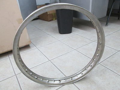 Aro de roda de motocicleta vintage Borrani WM0-19 WM0 19" RM01/4530 1,40x19 140x19 #31 - Imagem 1 de 4