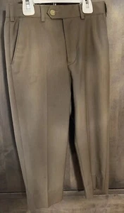 NWOT RALPH LAUREN BOYS DRESS SUIT TAN KHAKI SLACKS PANTS ADJUSTABLE WAIST SZ 6 - Picture 1 of 6